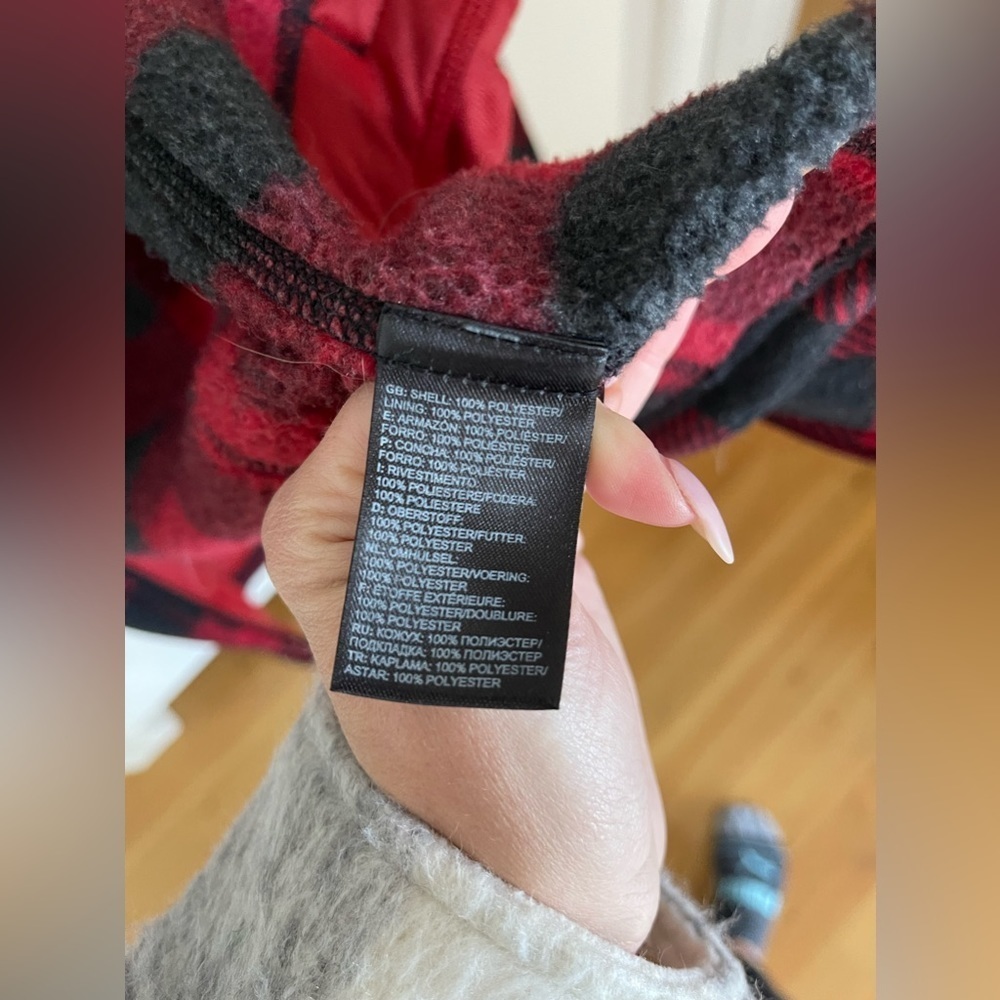 North Face Plaid Jacket - Picture 3 of 6
